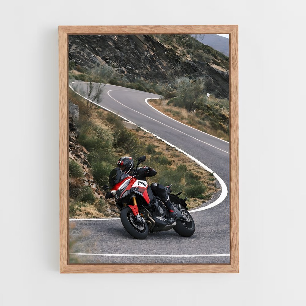 Poster Virée Apocalyptique – affiche Ducati (vue 4)
